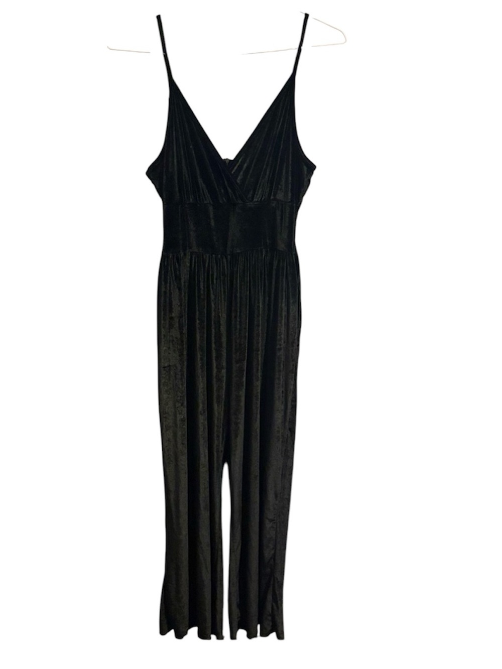 Black Velvety Jumpsuit